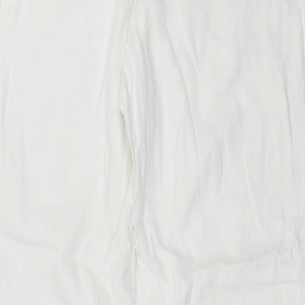 PLANET  Womens White   Trousers  Size 14 L29 in