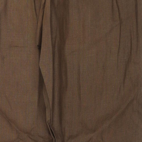 Preworn Womens Brown   Trousers  Size 34 in L32 in
