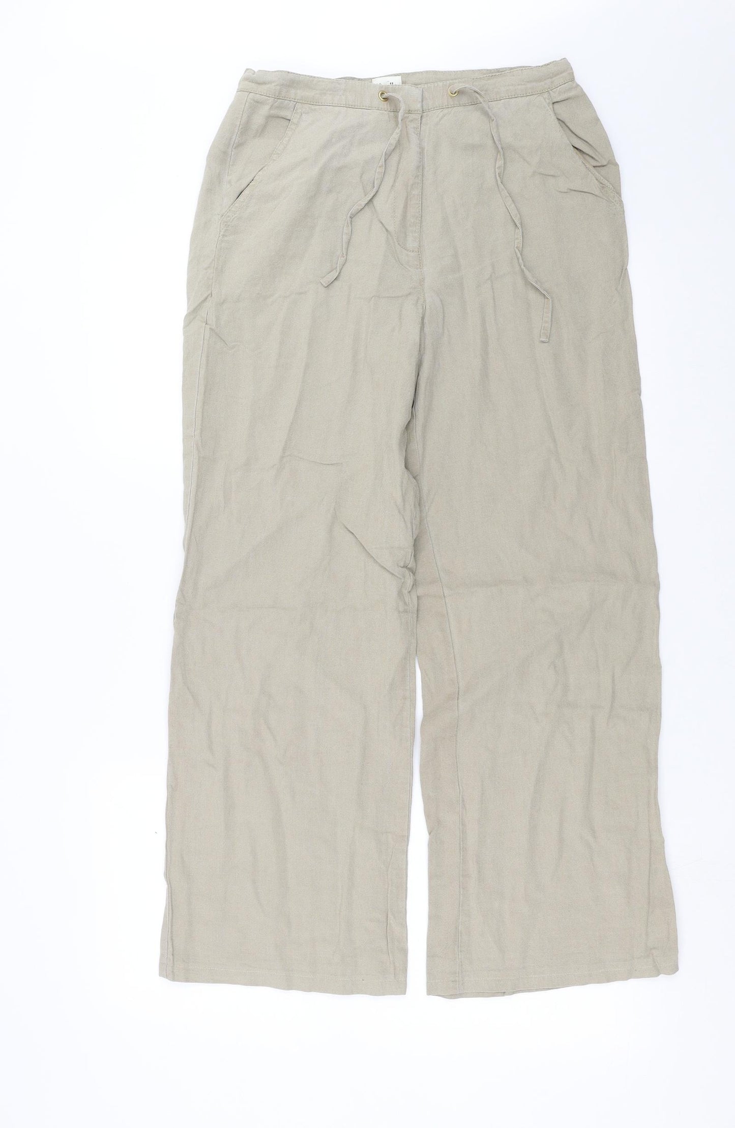 Viyella Womens Beige   Trousers  Size 28 in L27 in