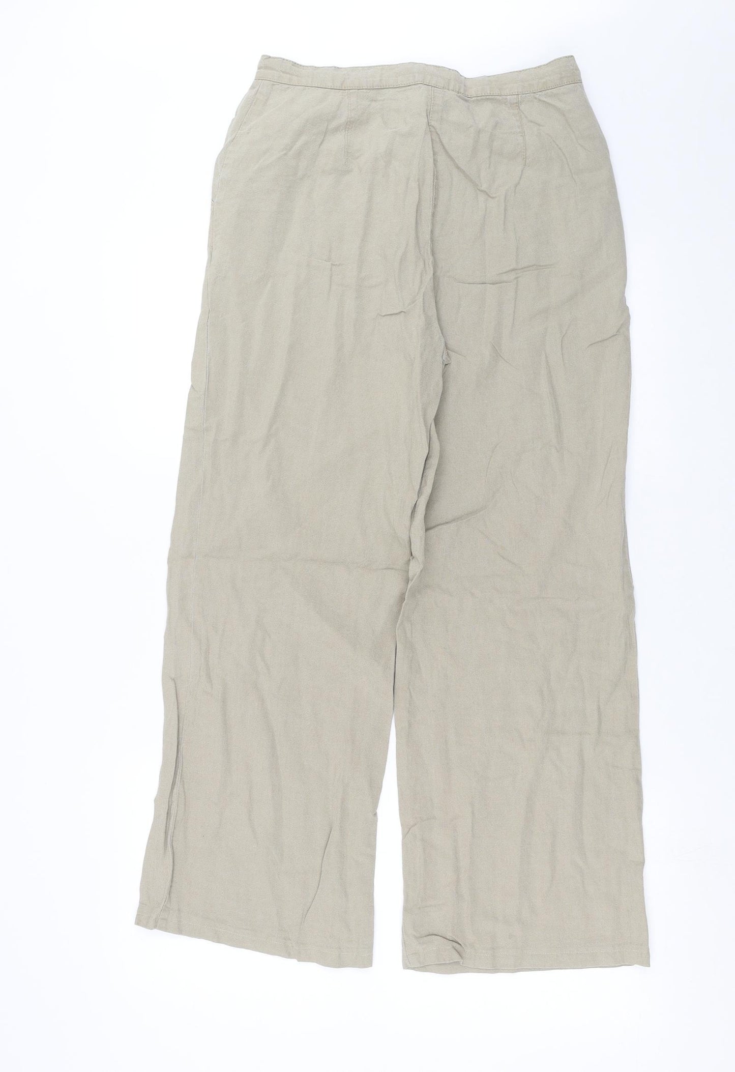 Viyella Womens Beige   Trousers  Size 28 in L27 in