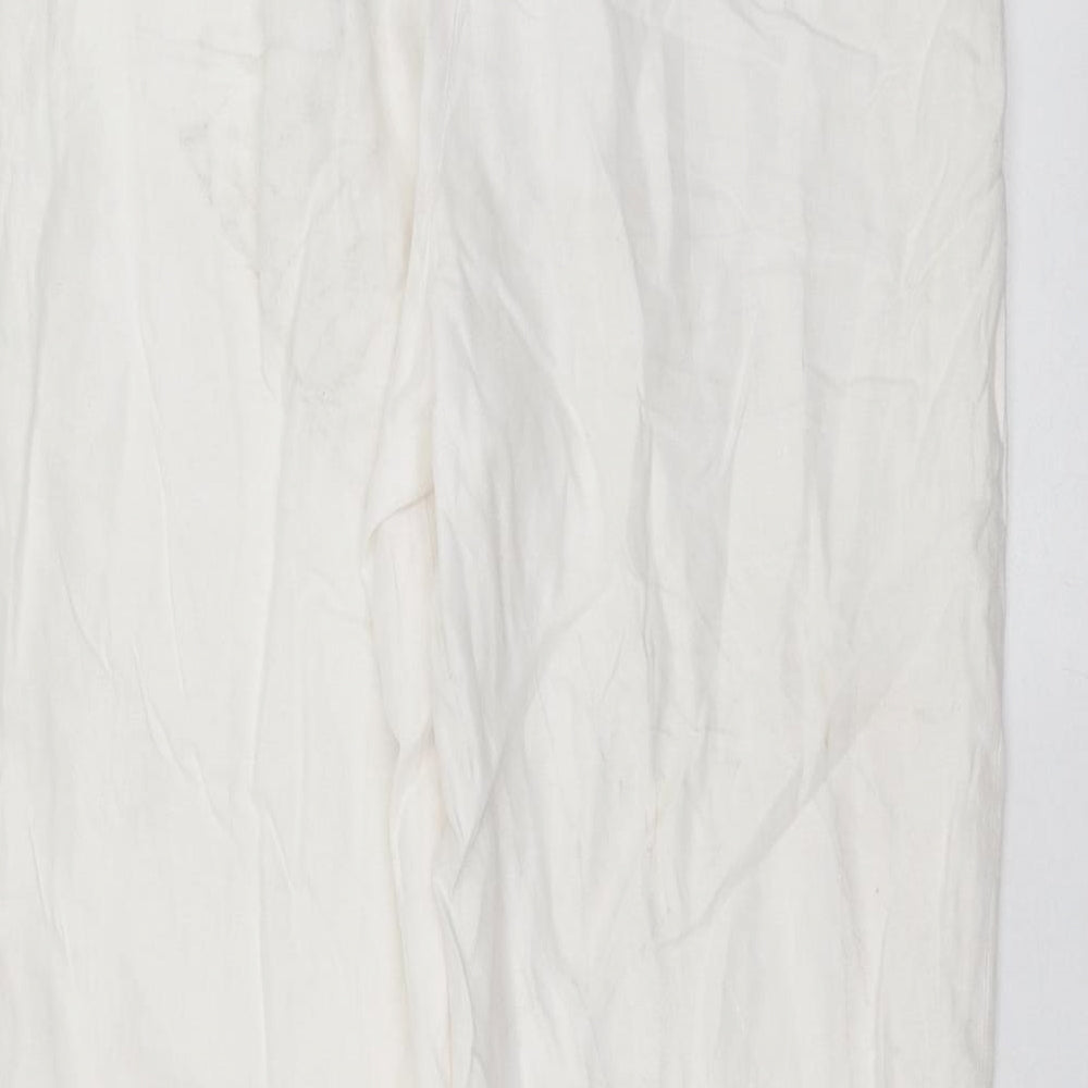 Maine New England Womens White   Trousers  Size 12 L29 in
