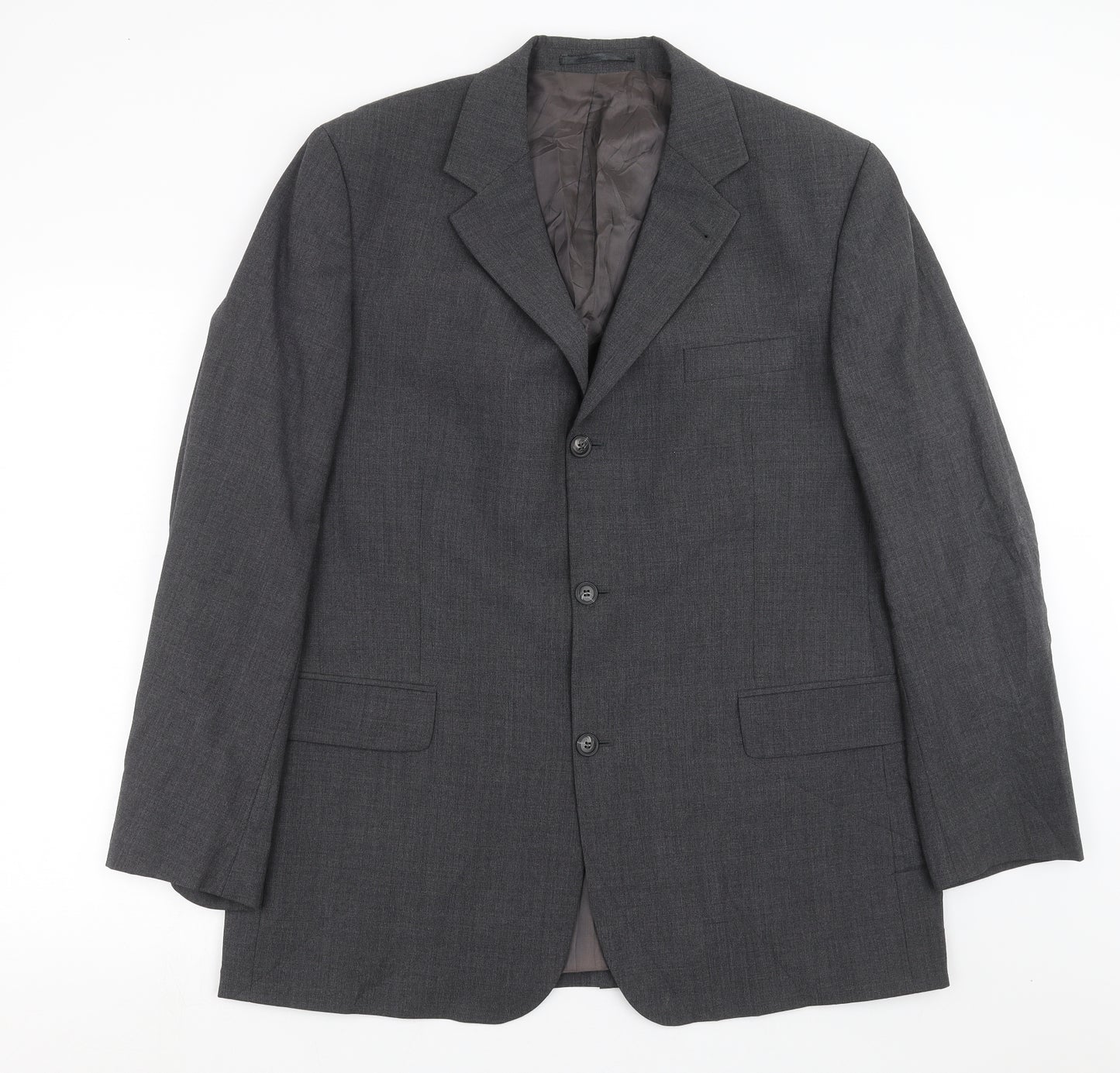 s.Oliver Mens Grey   Jacket Suit Jacket Size 44