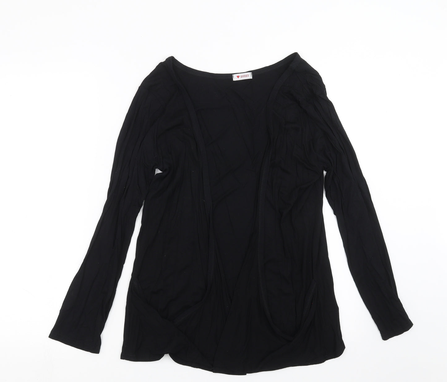Effect Womens Black   Cardigan Jumper Size 2XL