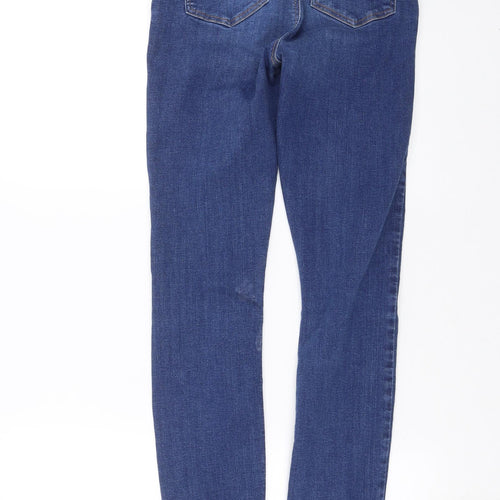 Primark Womens Blue  Denim Skinny Jeans Size 8 L29 in