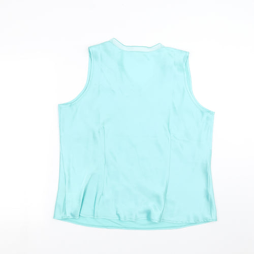 The Collection Womens Blue   Basic Blouse Size 20