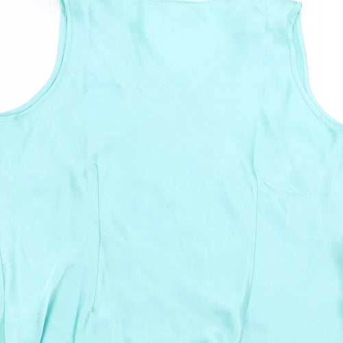 The Collection Womens Blue   Basic Blouse Size 20