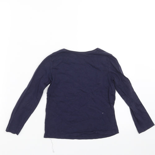Primark Girls Blue   Basic T-Shirt Size 5-6 Years  - Stay Cool