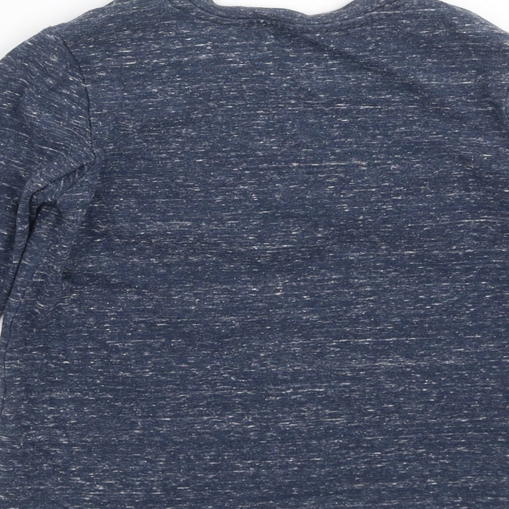 Nutmeg Boys Blue   Basic T-Shirt Size 3-4 Years  - digger truck print