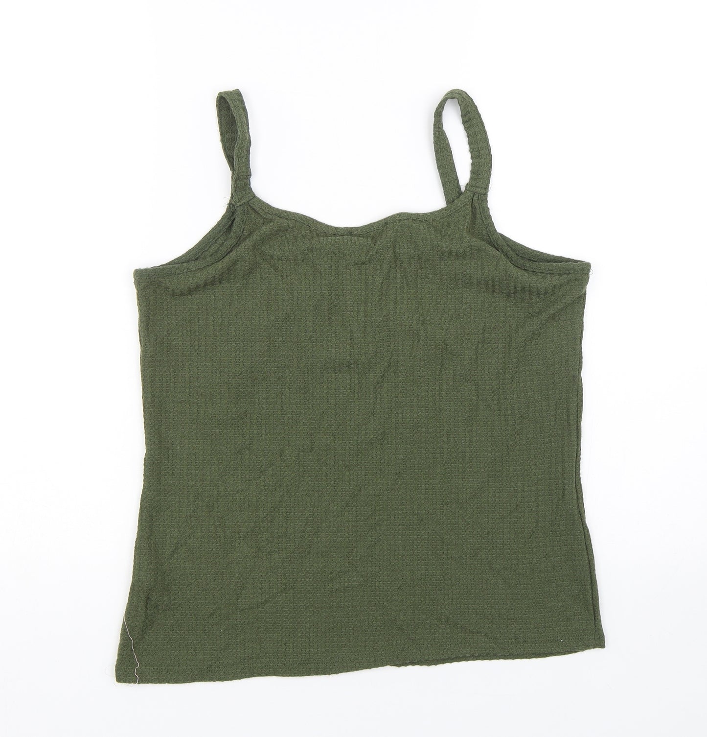 Papaya Womens Green   Basic Tank Size 12