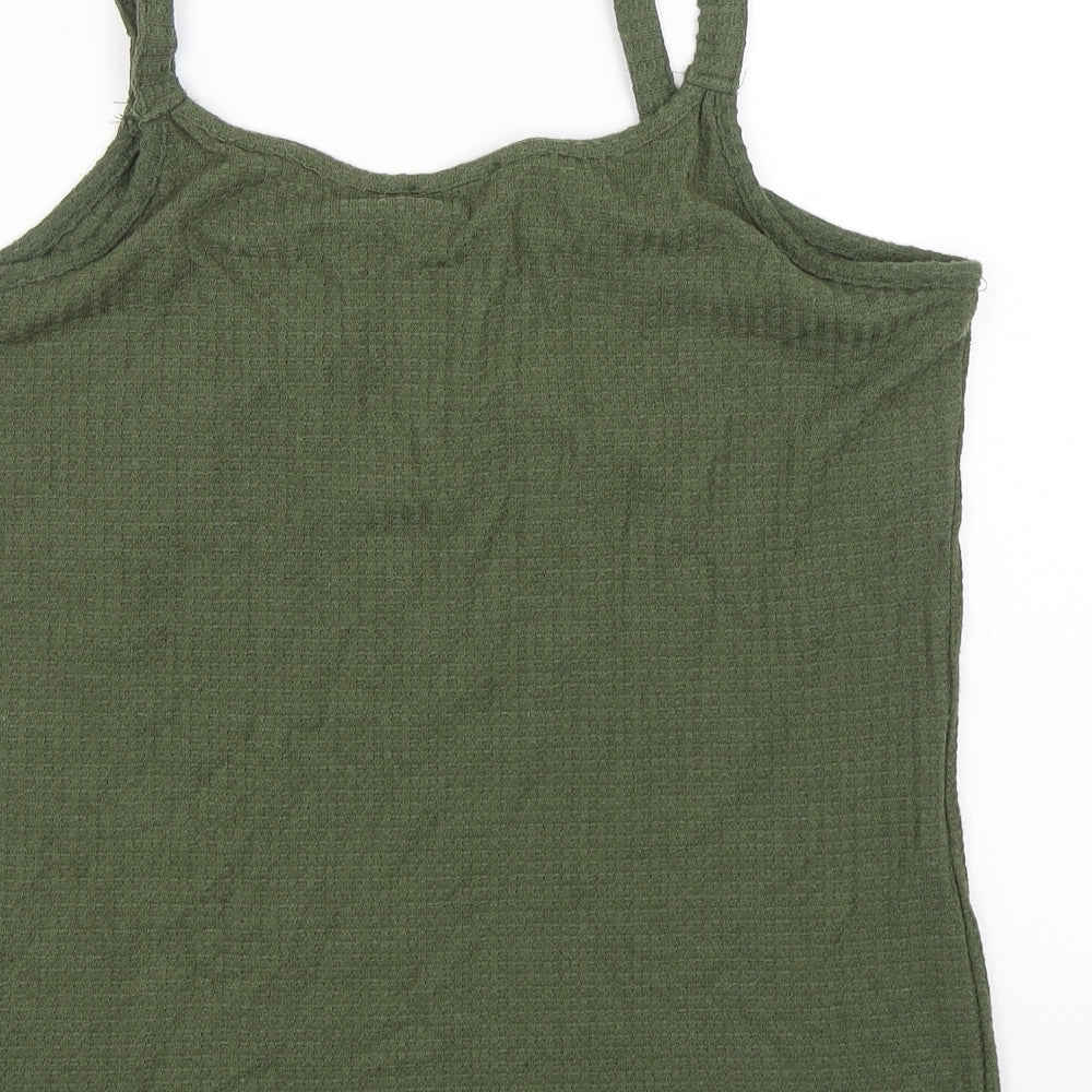 Papaya Womens Green   Basic Tank Size 12