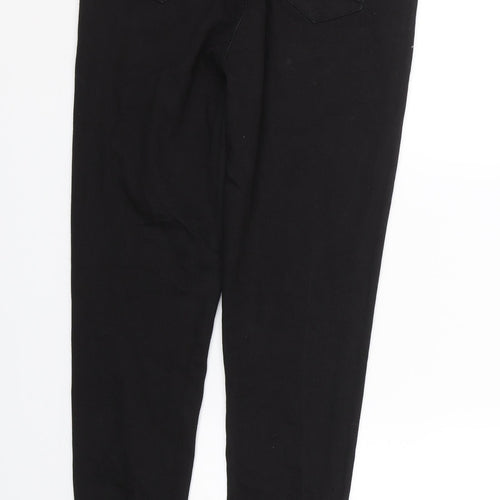 Peacocks Womens Black  Denim Skinny Jeans Size 12 L27 in