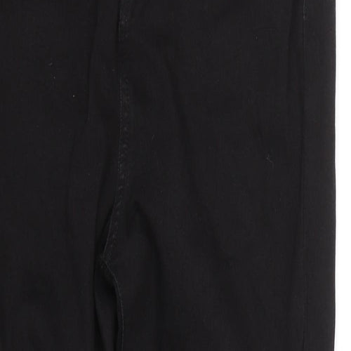 Peacocks Womens Black  Denim Skinny Jeans Size 12 L27 in