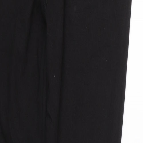 Peacocks Womens Black  Denim Skinny Jeans Size 12 L27 in