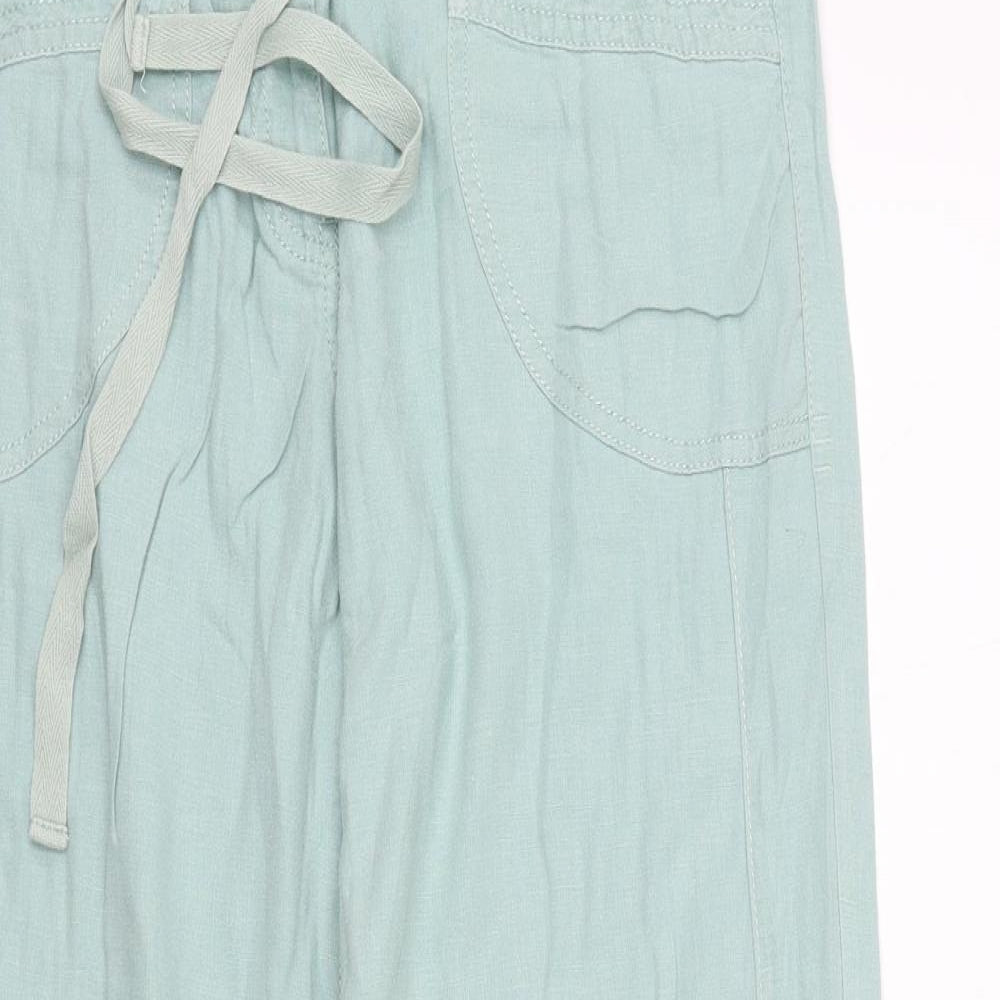 NEXT Womens Green   Trousers  Size 10 L28 in