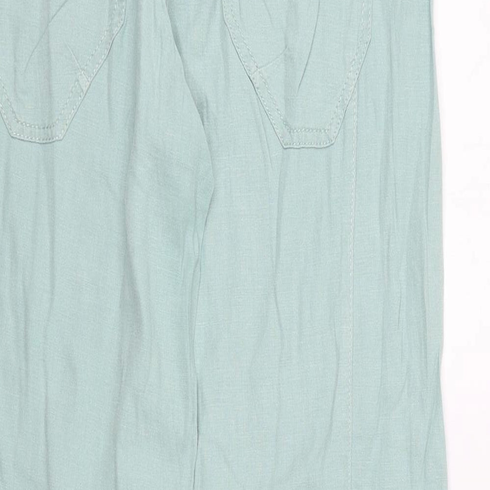 NEXT Womens Green   Trousers  Size 10 L28 in