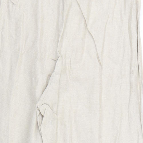 Covington Womens Beige   Cropped Trousers Size 14 L23 in