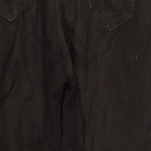 M&S Womens Brown   Trousers  Size 44 in L29 in