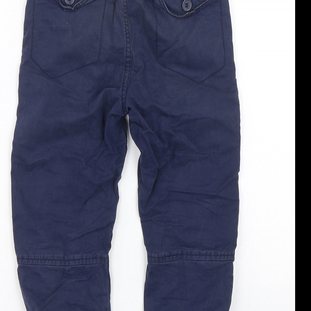 TU Boys Blue   Cargo Trousers Size 5-6 Years