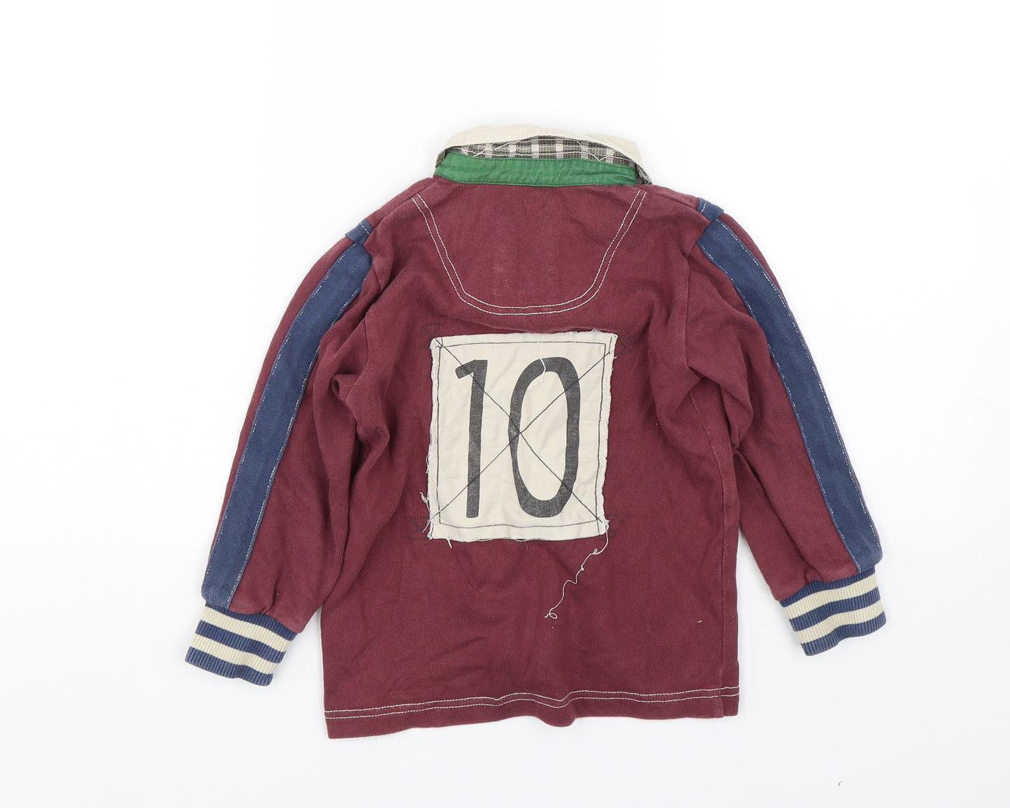 Joules Boys Red   Basic Polo Size 4 Years  - Rugby
