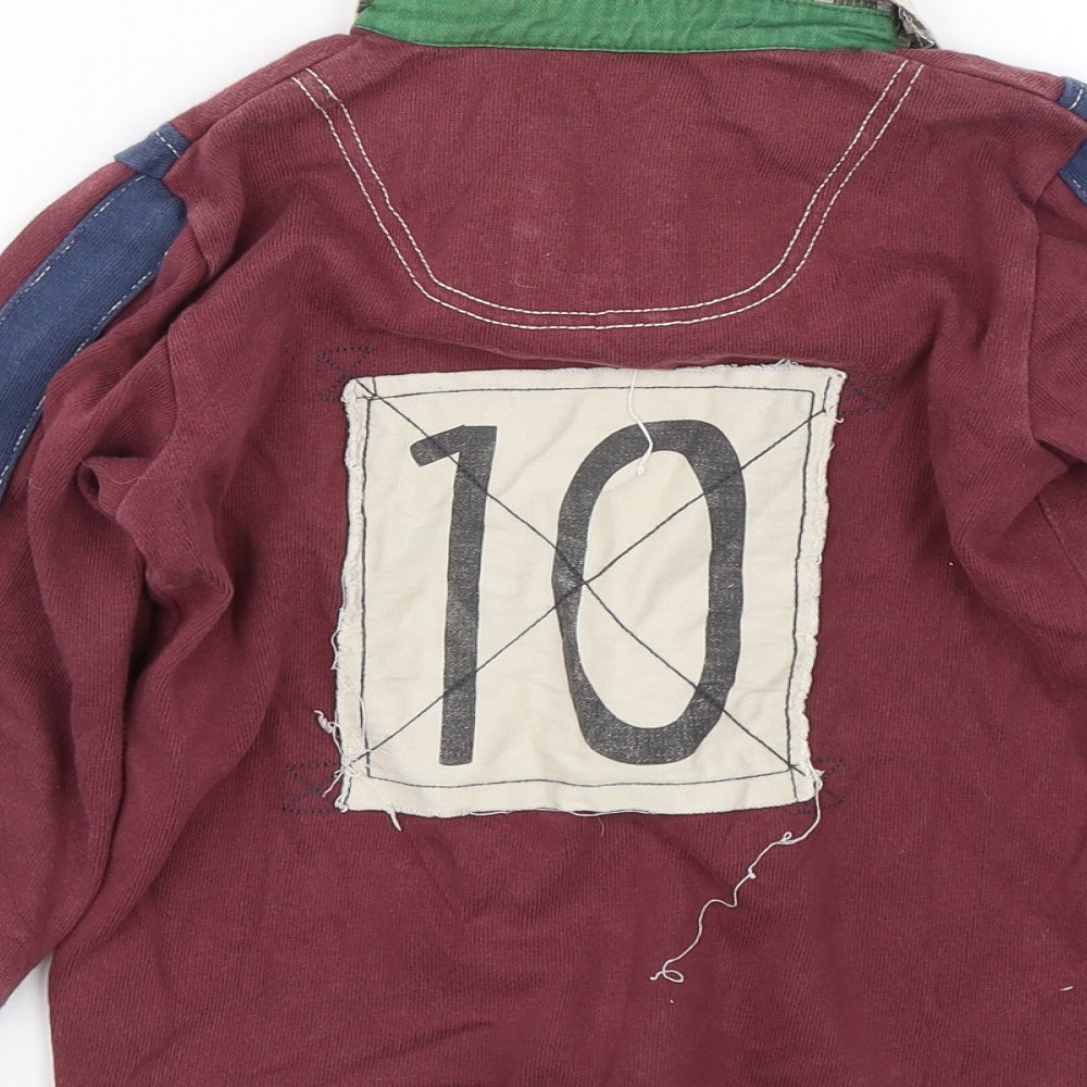 Joules Boys Red   Basic Polo Size 4 Years  - Rugby