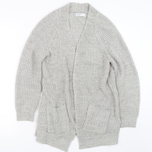 Papaya Womens Grey   Cardigan Jumper Size M