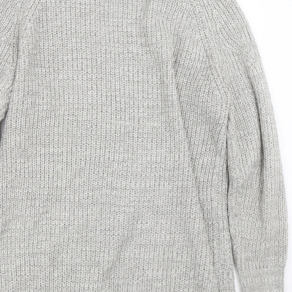 Papaya Womens Grey   Cardigan Jumper Size M
