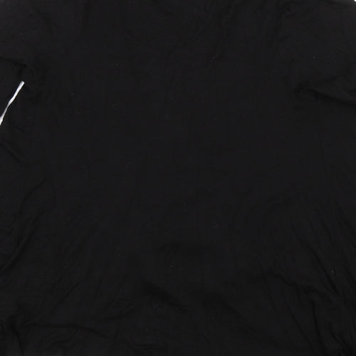 George Womens Black   Kimono T-Shirt Size 10