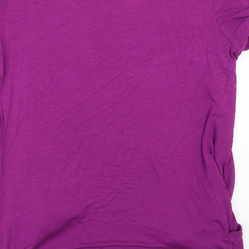 Editions Womens Purple   Kimono T-Shirt Size 12