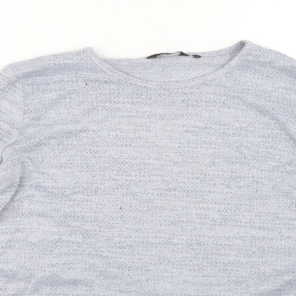 New ook Womens Blue   Pullover Jumper Size 12