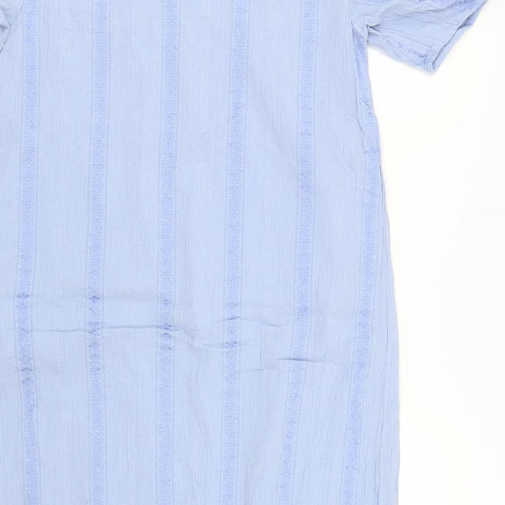 M&S Womens Blue   Top Pyjama Top Size 8