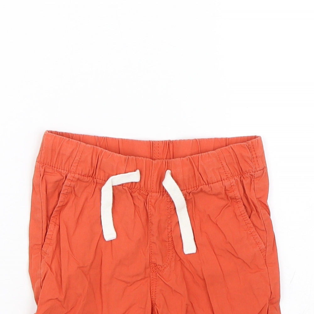 H&M Boys Orange   Bermuda Shorts Size 4-5 Years
