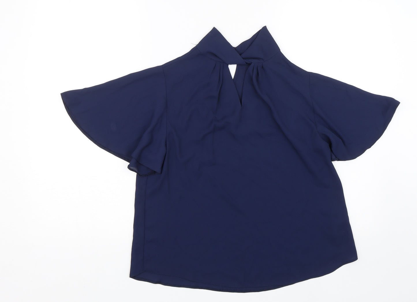 Dorothy Perkins Womens Blue   Basic Blouse Size 6