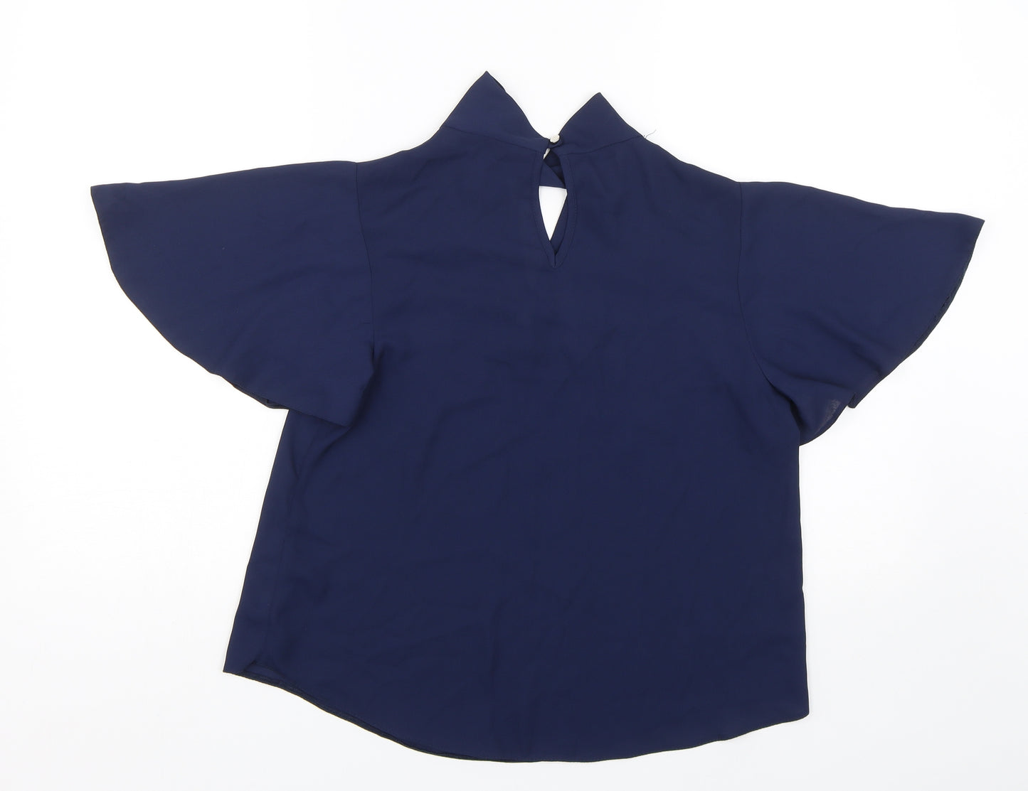 Dorothy Perkins Womens Blue   Basic Blouse Size 6
