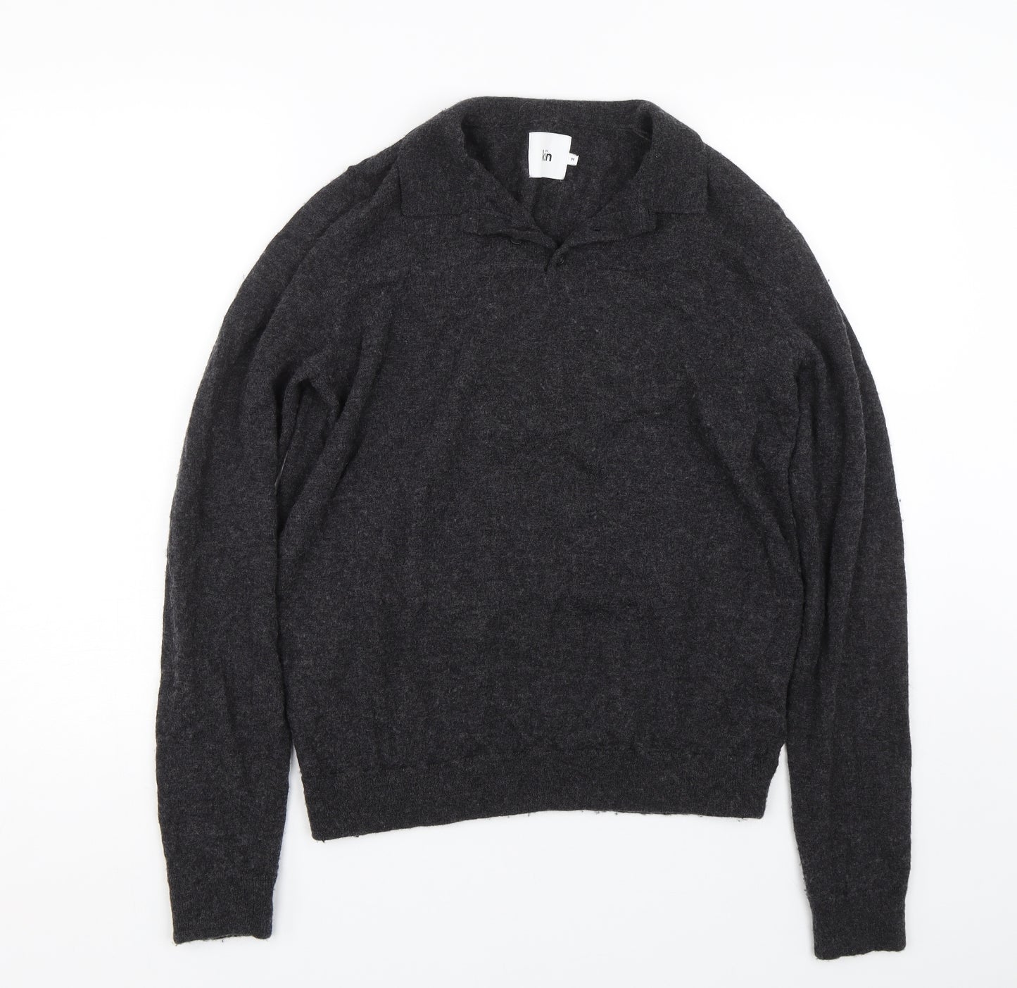 Kin Mens Grey   Pullover Jumper Size M