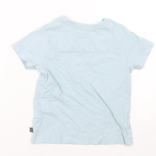 F&F Boys Blue   Basic T-Shirt Size 5-6 Years  - Monster Truck