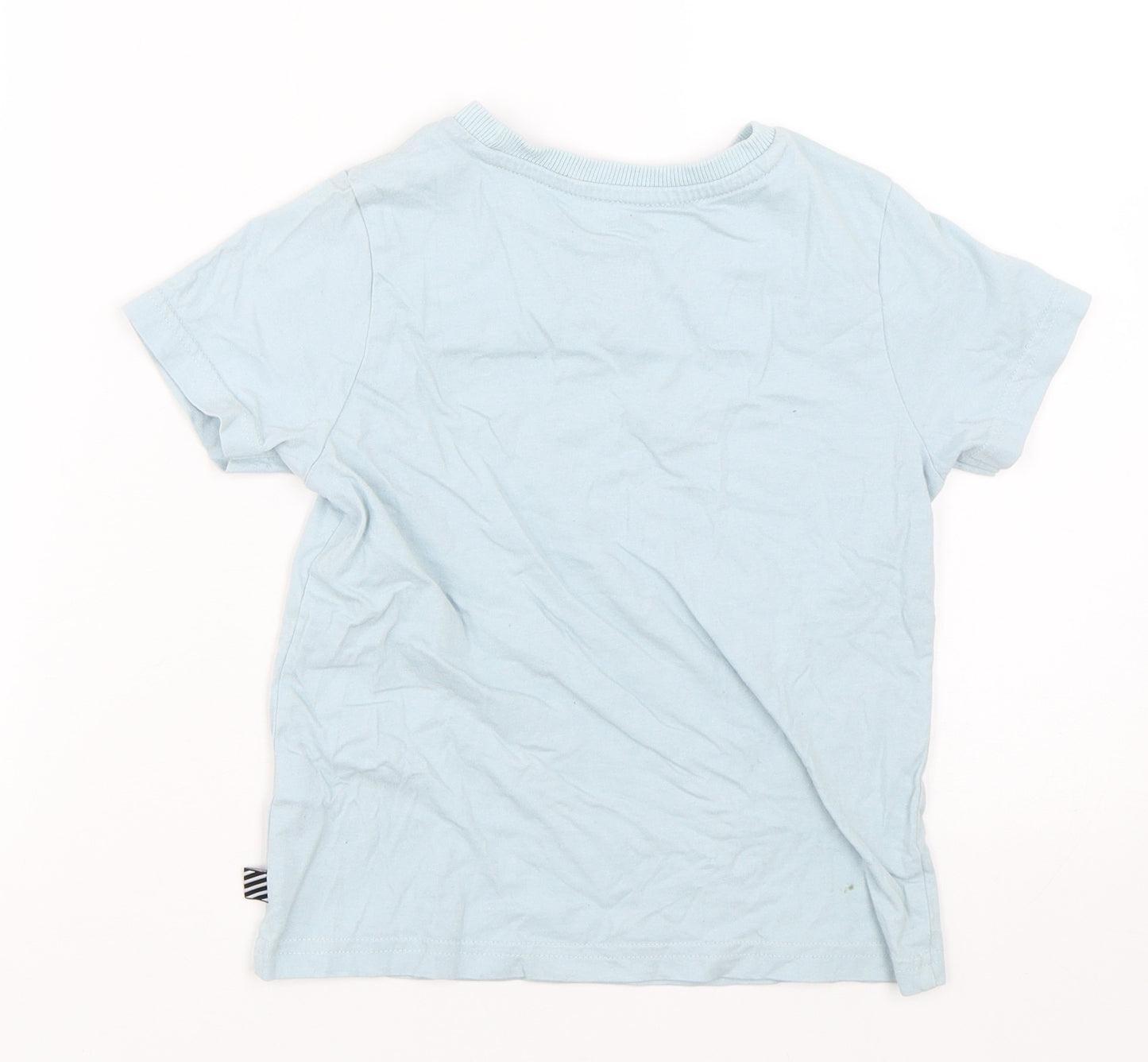 F&F Boys Blue   Basic T-Shirt Size 5-6 Years  - Monster Truck