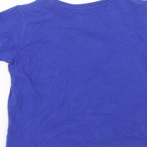 Gr8 kids Boys Blue   Basic T-Shirt Size 5-6 Years  - Loch Ness Monster
