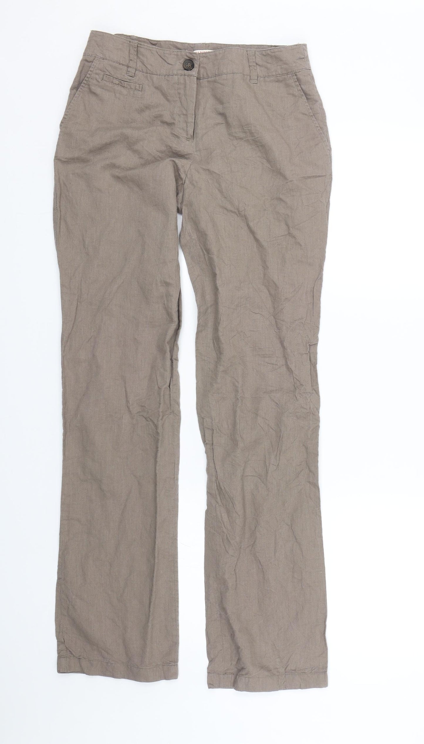 Camieu Womens Brown   Trousers  Size 10 L30 in