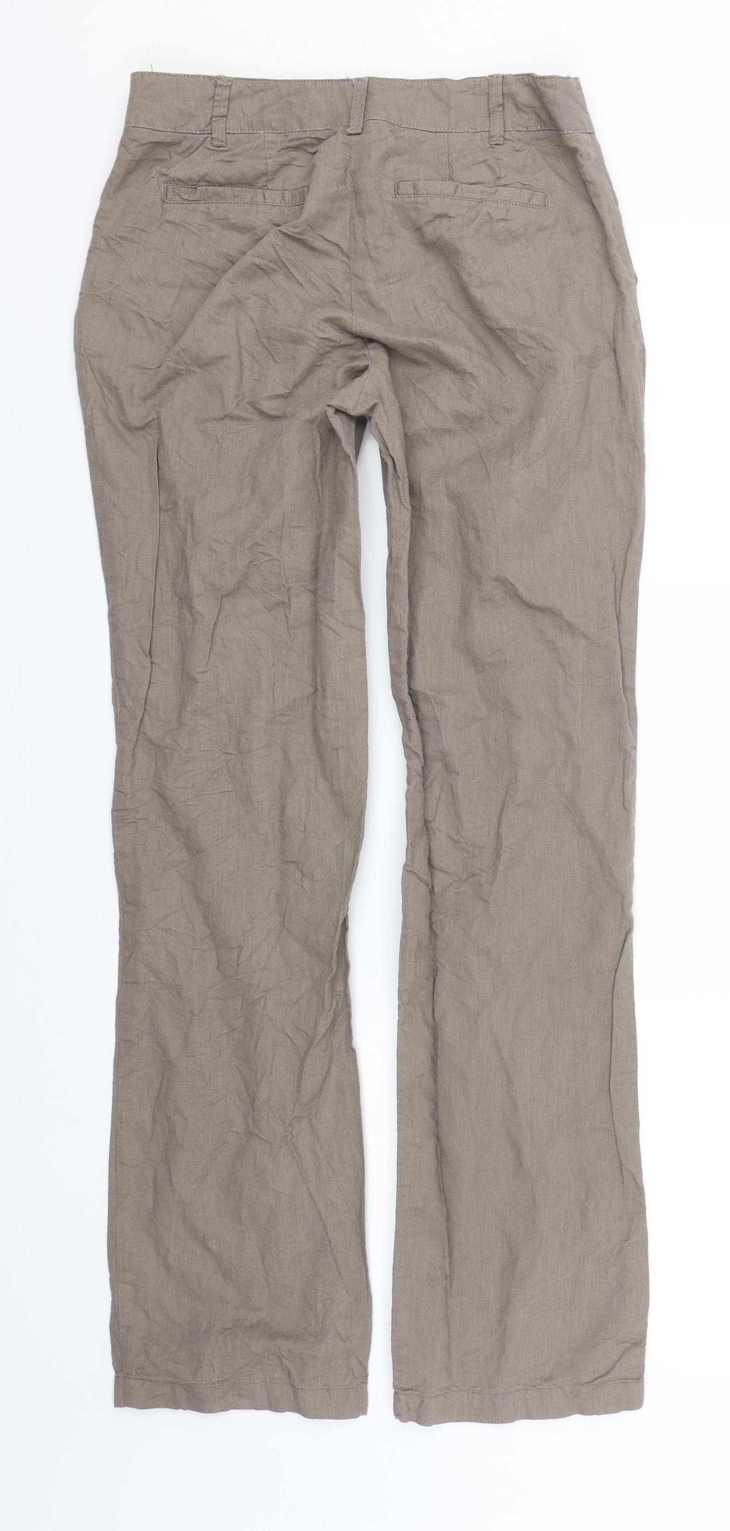 Camieu Womens Brown   Trousers  Size 10 L30 in