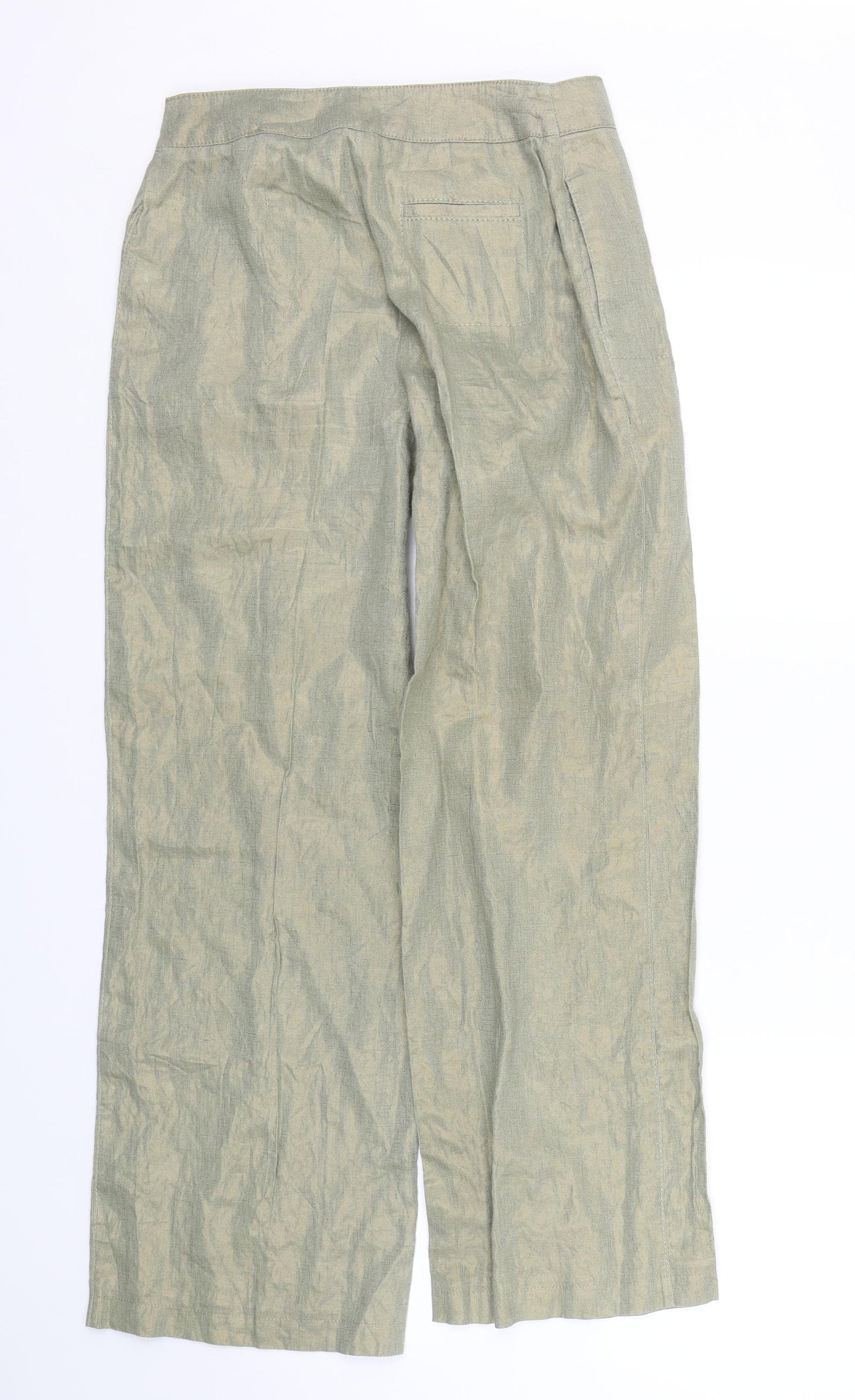 Kedziorek Womens Green   Trousers  Size 8 L27 in