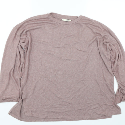 George Mens Pink   Pullover Jumper Size L