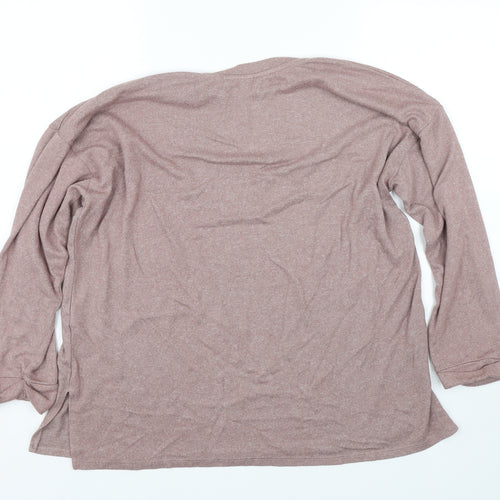 George Mens Pink   Pullover Jumper Size L