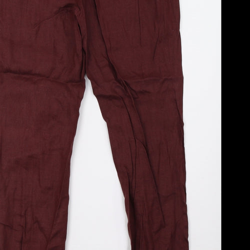 NEXT Womens Red   Trousers  Size 14 L31 in