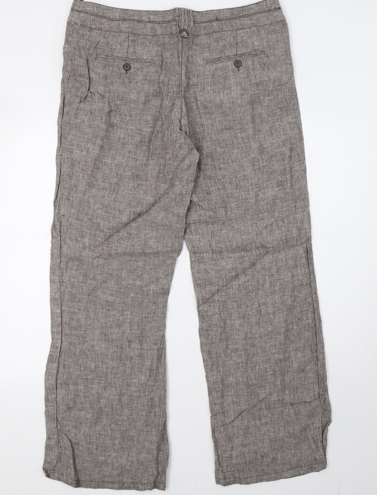 Monsoon Womens Brown   Trousers  Size 16 L33 in
