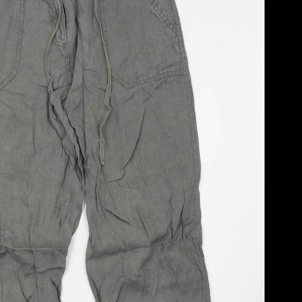 Primark Womens Green   Trousers  Size 10 L29 in