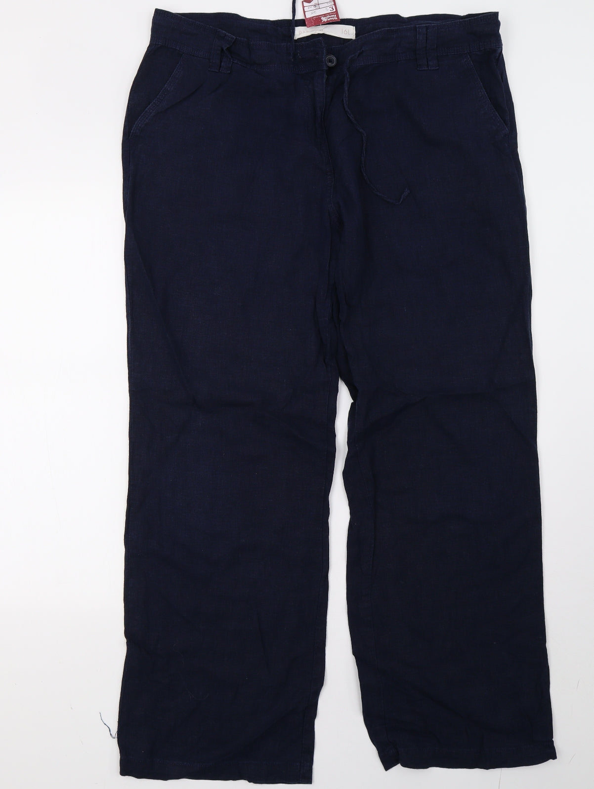 NEXT Womens Blue   Trousers  Size 16 L31 in