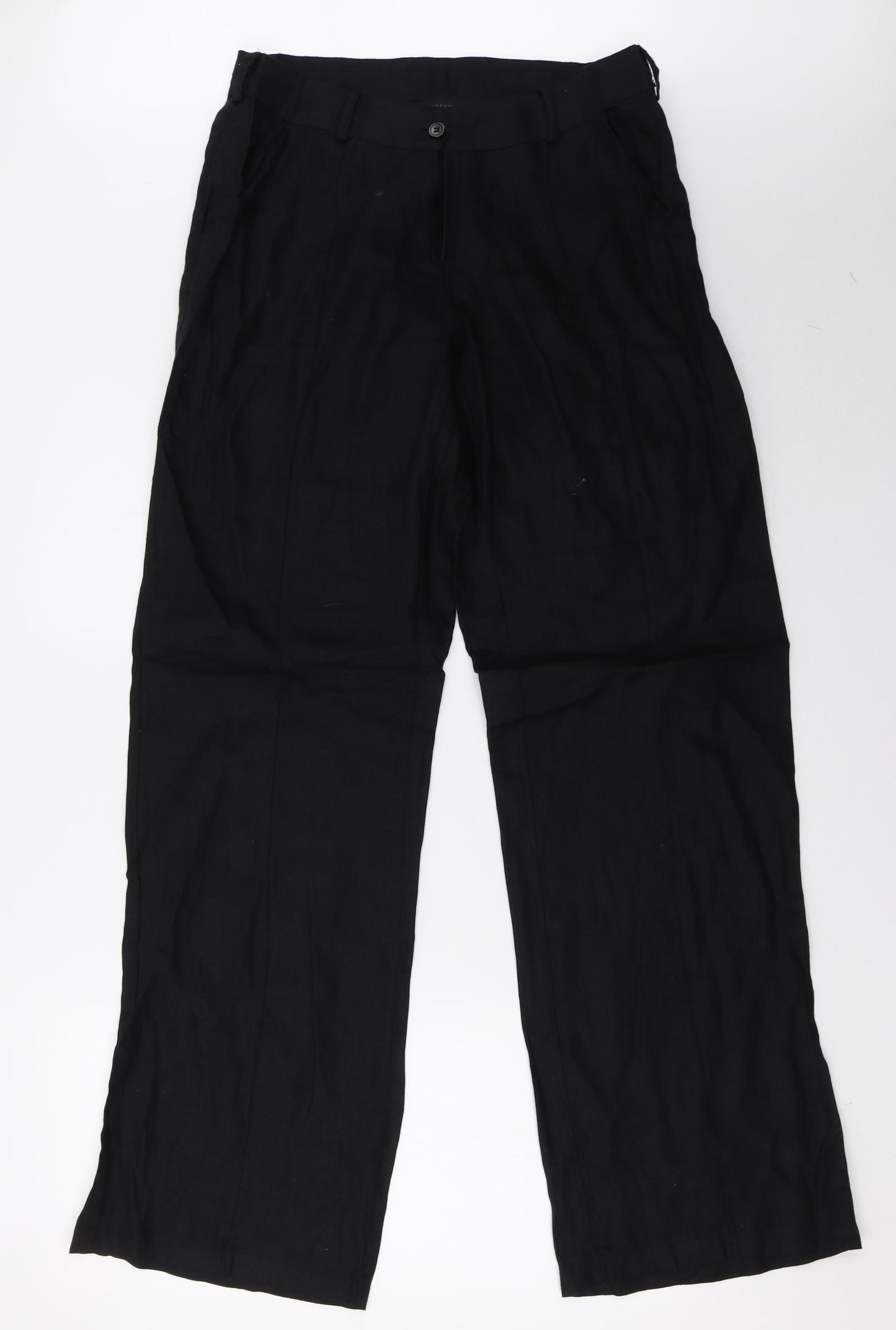 MALVIN Womens Black   Trousers  Size 10 L34 in