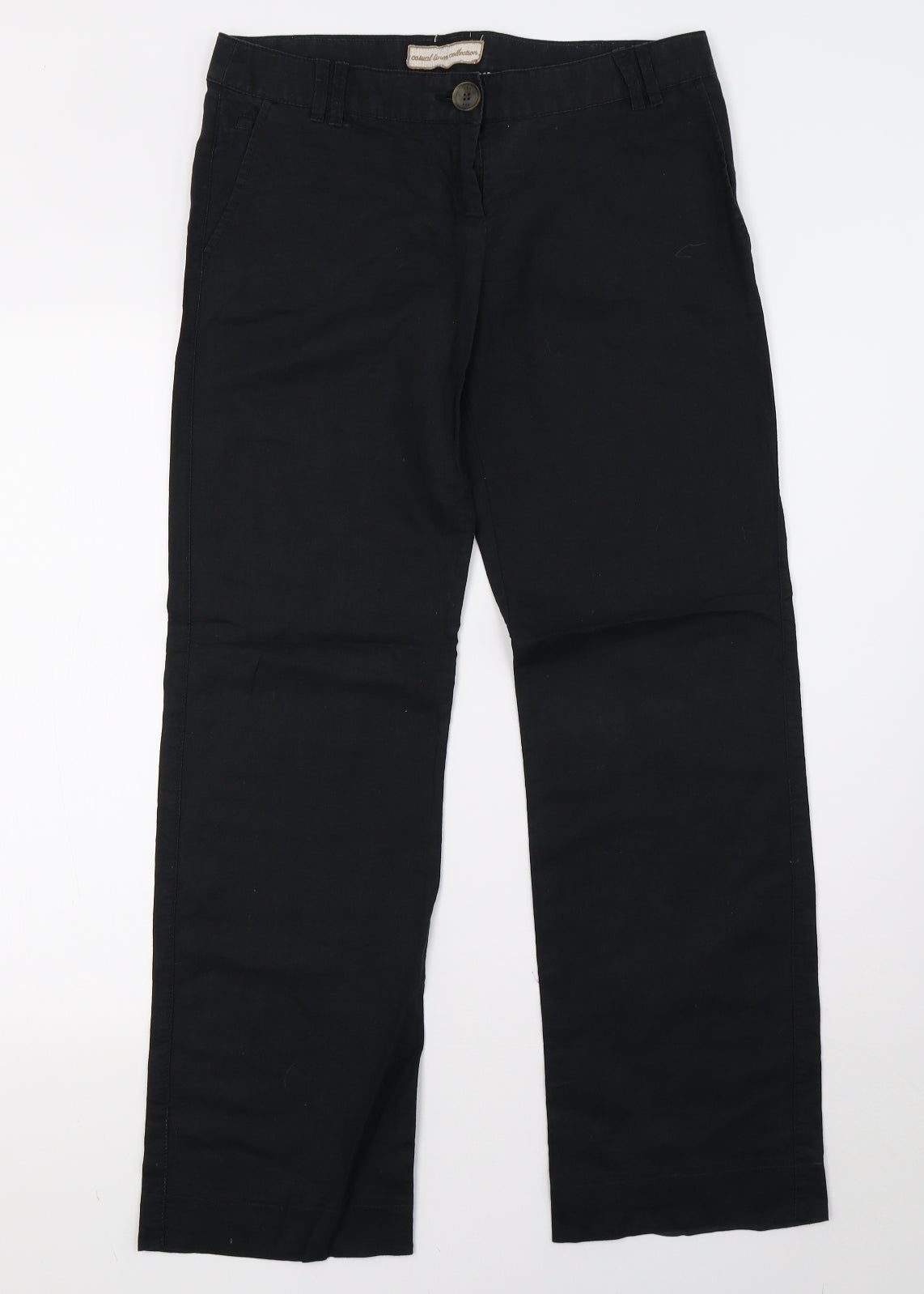 Mango Womens Black   Trousers  Size 12 L31 in