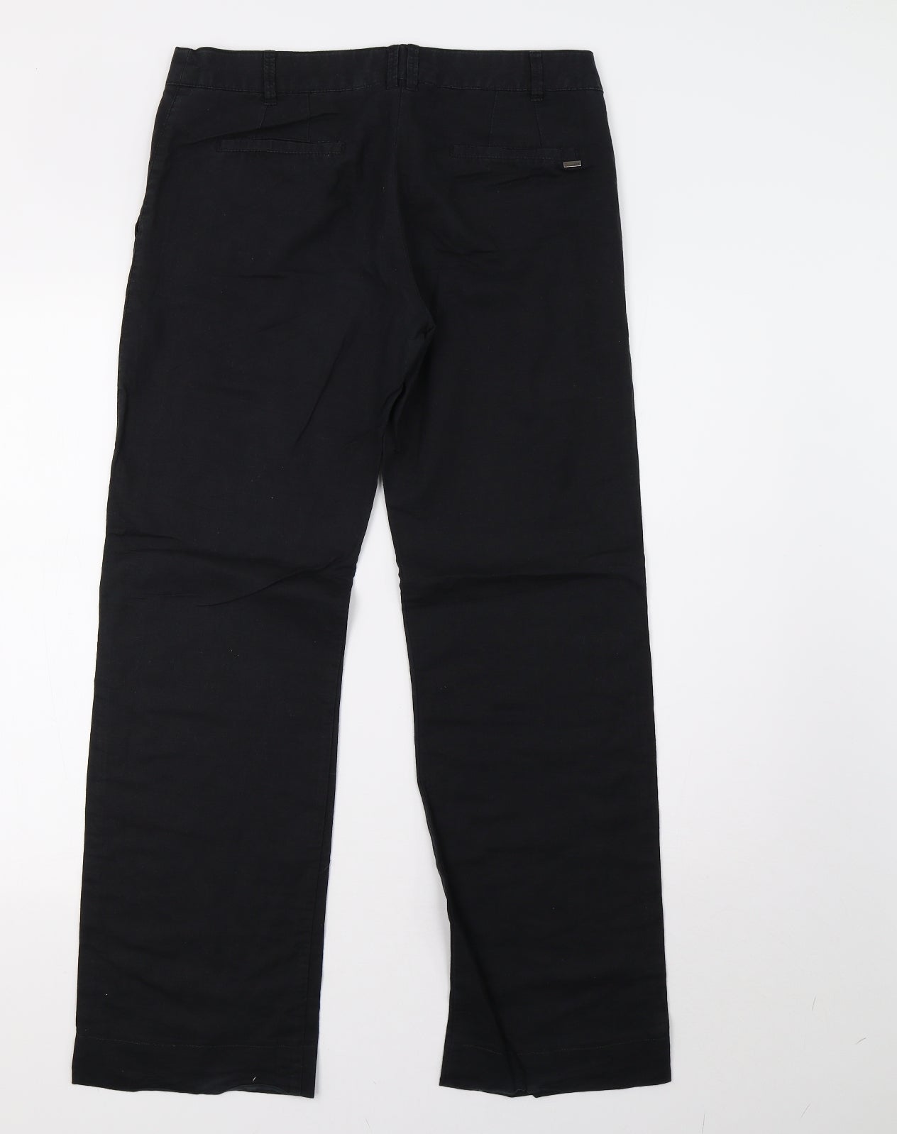 Mango Womens Black   Trousers  Size 12 L31 in