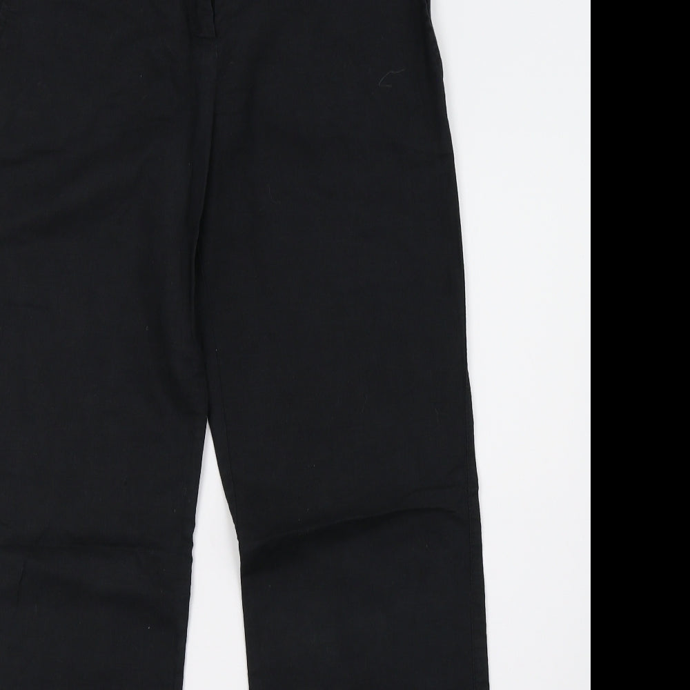 Mango Womens Black   Trousers  Size 12 L31 in
